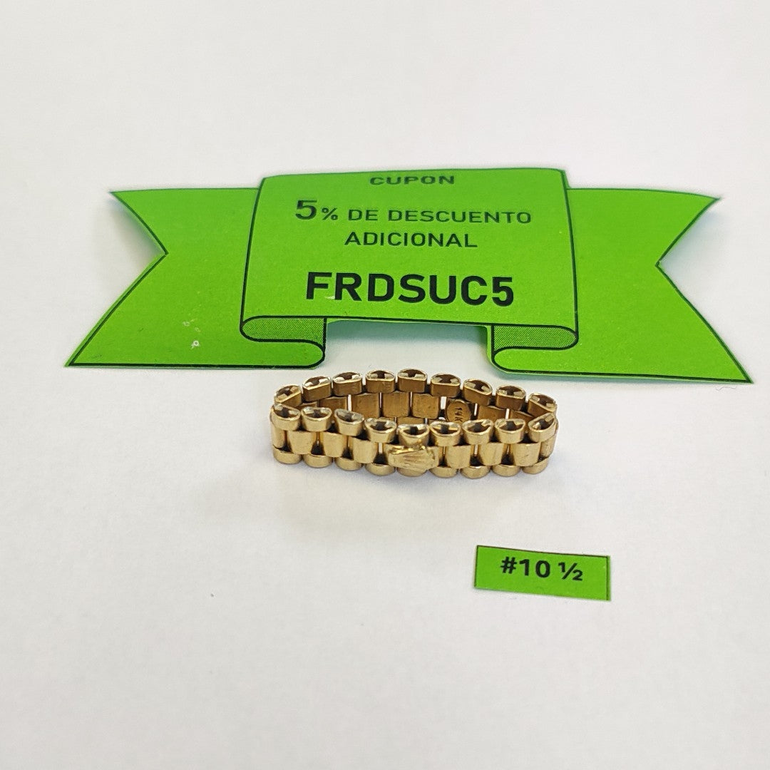 ANILLO ORO 14 K 6.8 GRMS (SEMINUEVO)