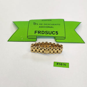 ANILLO ORO 14 K 6.8 GRMS (SEMINUEVO)