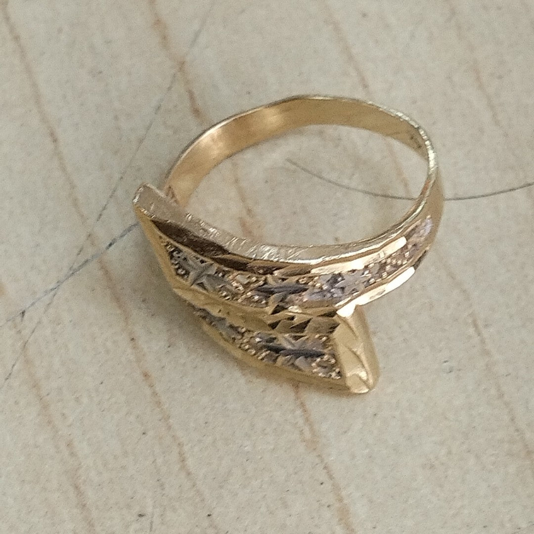 ANILLITO ORO COMBINADO 14 K 2.5 GRMS (SEMINUEVO)