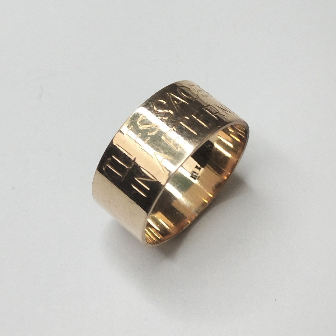ANILLO ORO 14 K 5.6 GRMS (SEMINUEVO)