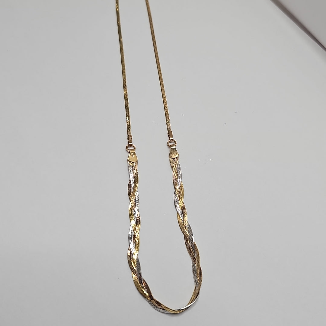 GARGANTILLA ORO 14 K 5.8 GRMS (SEMINUEVO)