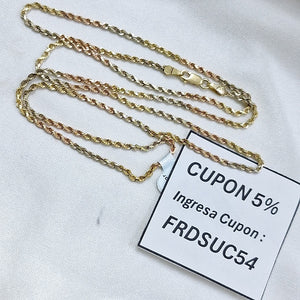 CADENA ORO 14 K 9.3 GRMS (SEMINUEVO)