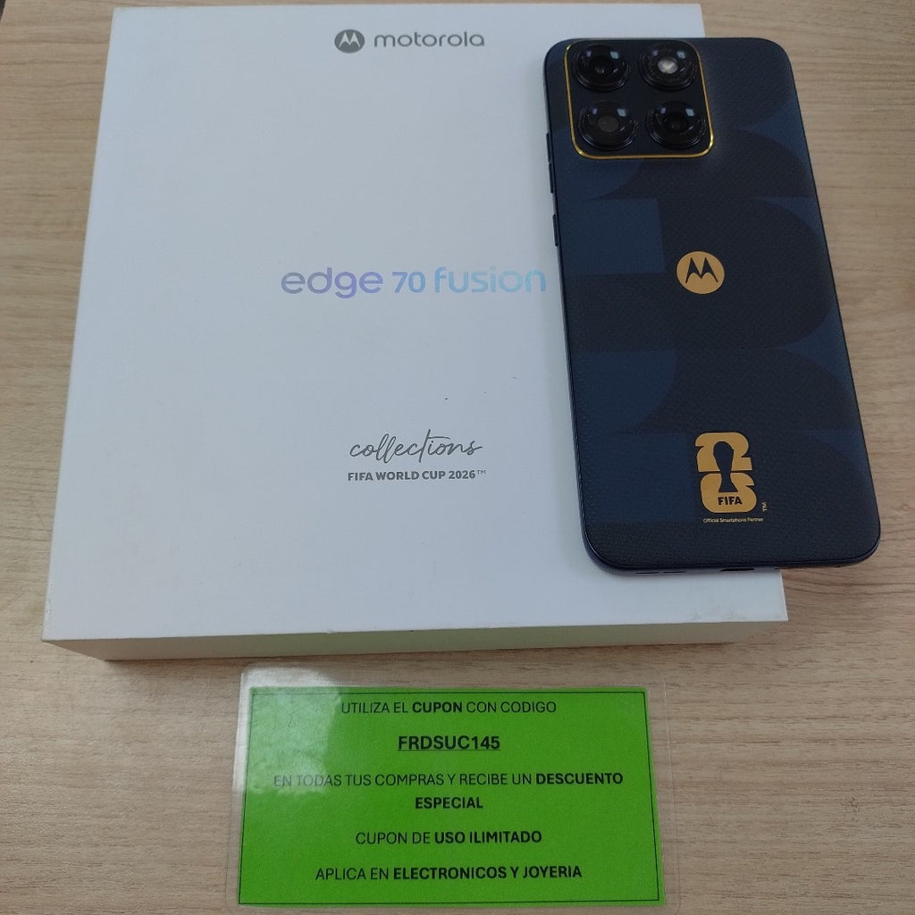 CELULAR MOTOROLA EDGE 70 FUSION XT2605-3 (2026) 256 GB 8 GB RAM (SEMINUEVO)