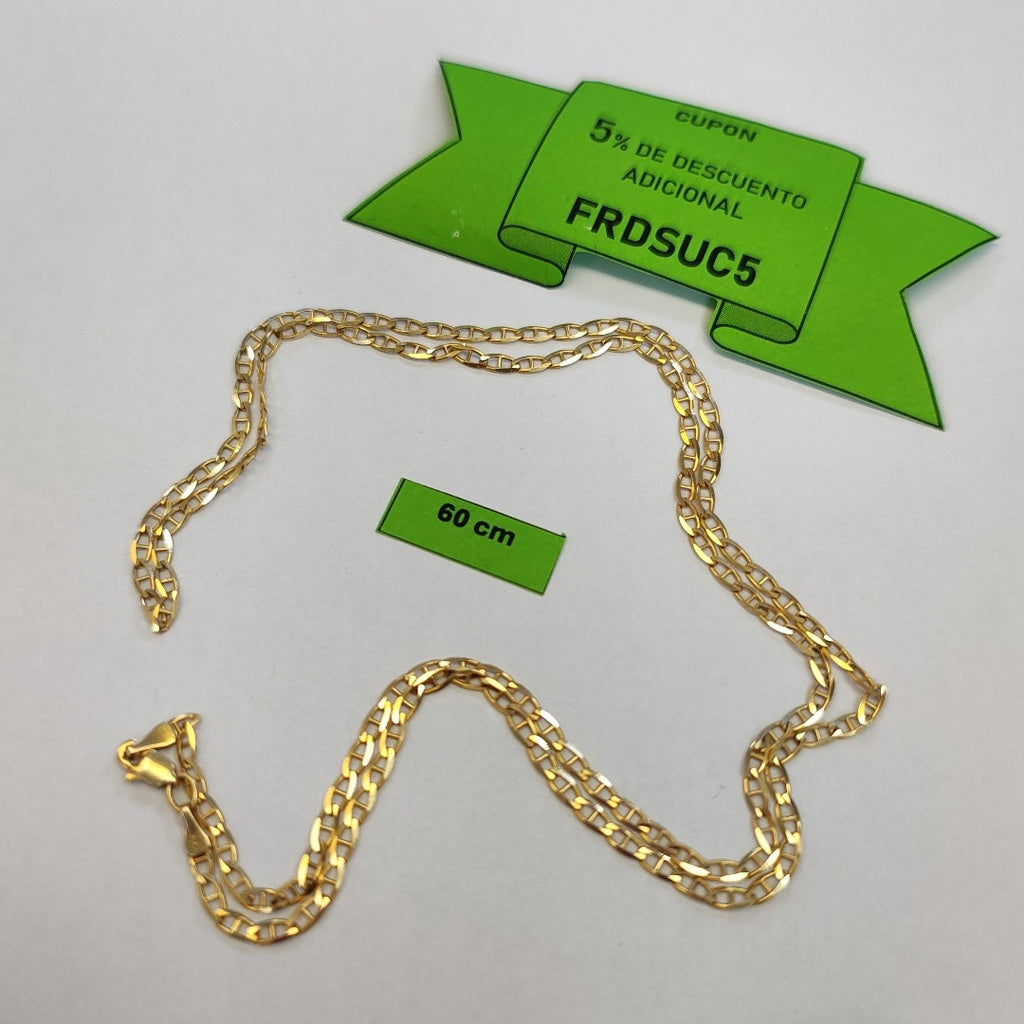 CADENA ORO 14 K 5,10 GRMS (SEMINUEVO)