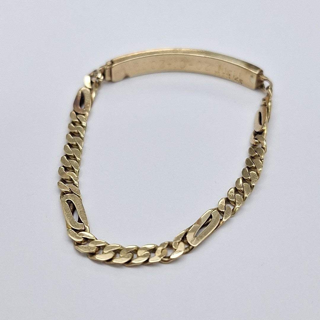 ESCLAVA ORO 14 K 7,00 GRMS (SEMINUEVO)