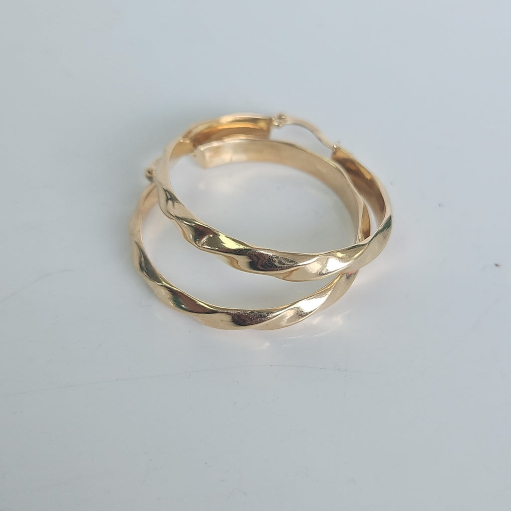 ARRACADAS PAR ORO 10 K 2.9 GRMS (SEMINUEVO)