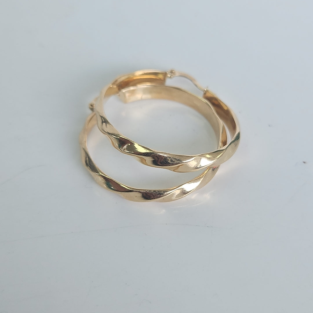 ARRACADAS PAR ORO 10 K 2.9 GRMS (SEMINUEVO)