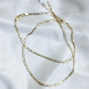 CADENA ORO 14 K 4.3 GRMS (SEMINUEVO)