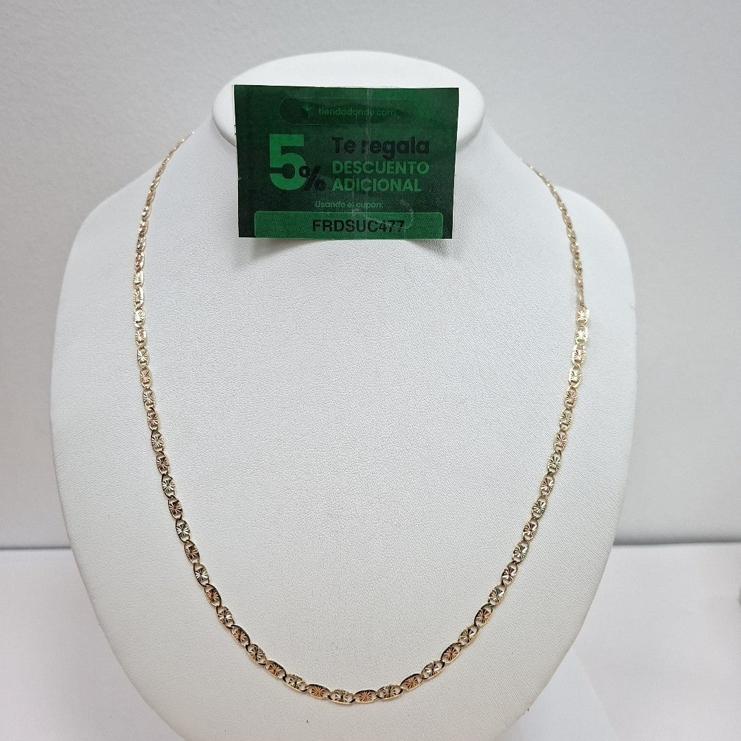 CADENA GUCHI 14K 55 CM 8.1 GR (NUEVO)