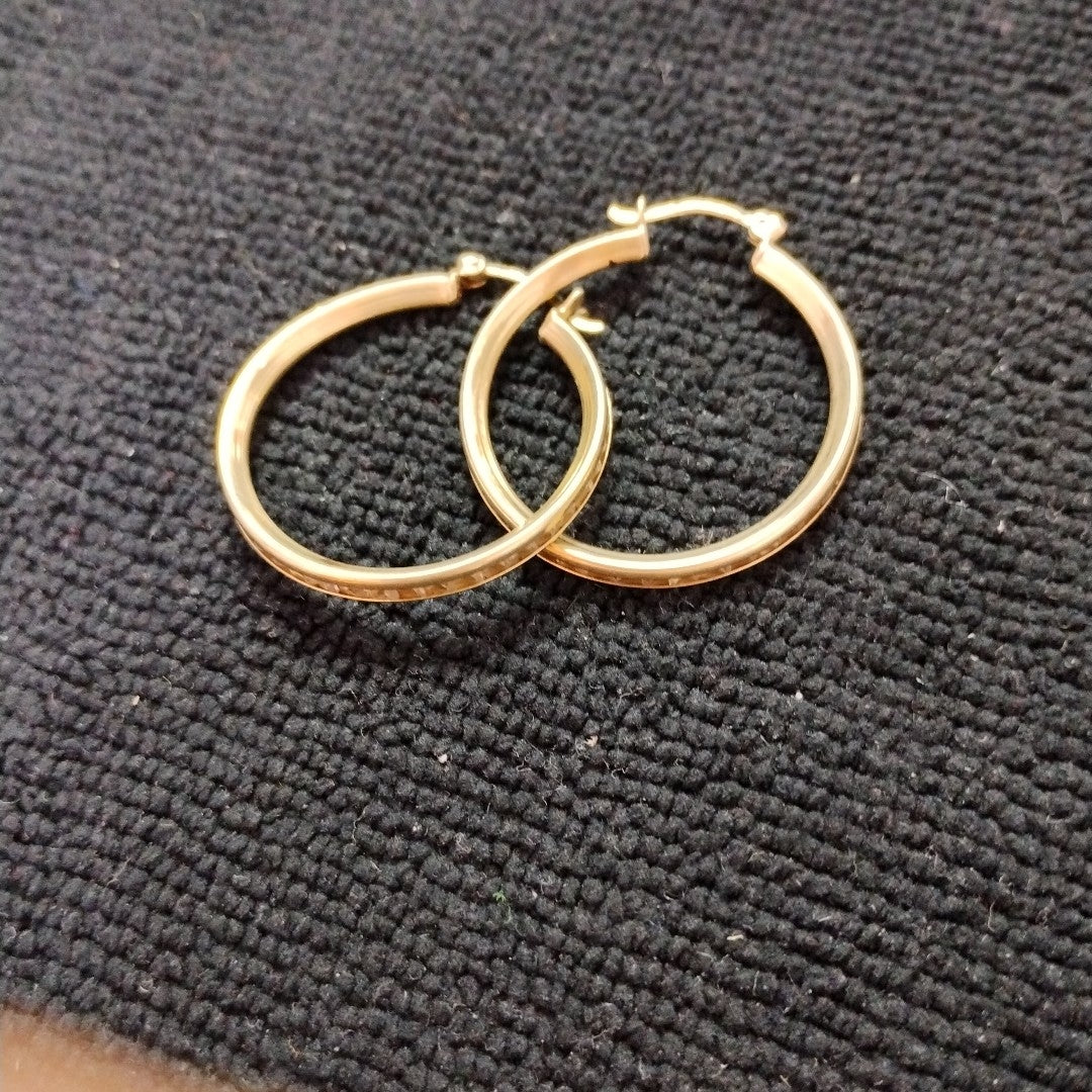 ARRACADAS PAR ORO 10 K 5,90 GRMS (SEMINUEVO)