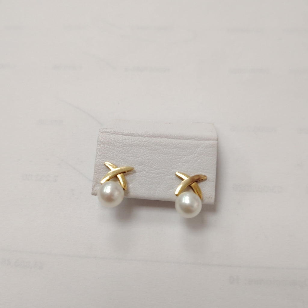 ARETES PAR ORO 14 K 1,40 GRMS (SEMINUEVO)