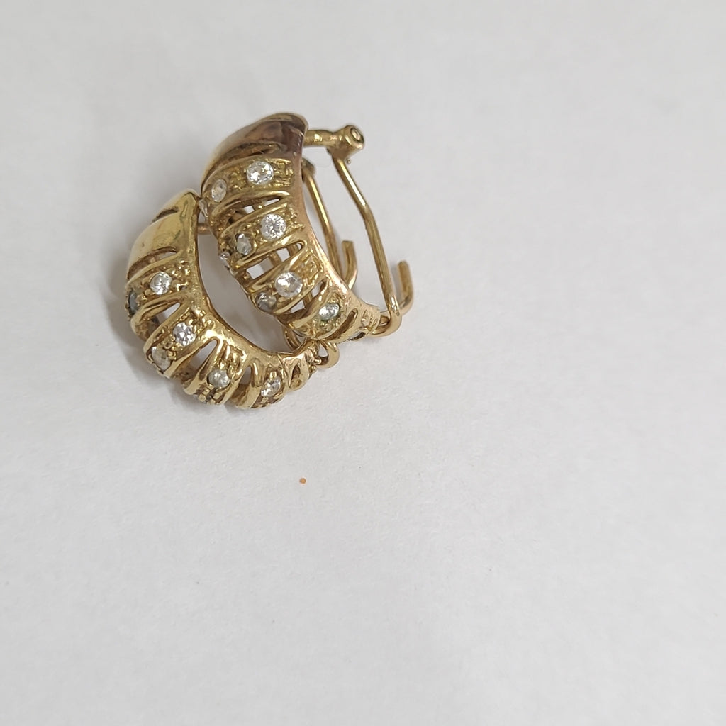 ARETES PAR ORO 10 K 4 GRMS (SEMINUEVO)