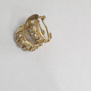 ARETES PAR ORO 10 K 4 GRMS (SEMINUEVO)