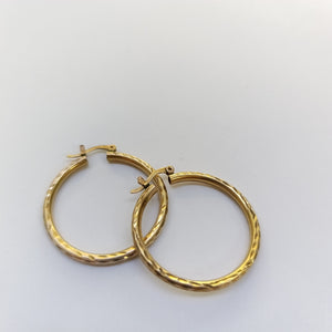 ARRACADAS PAR ORO 10 K 4.4 GRMS (SEMINUEVO)
