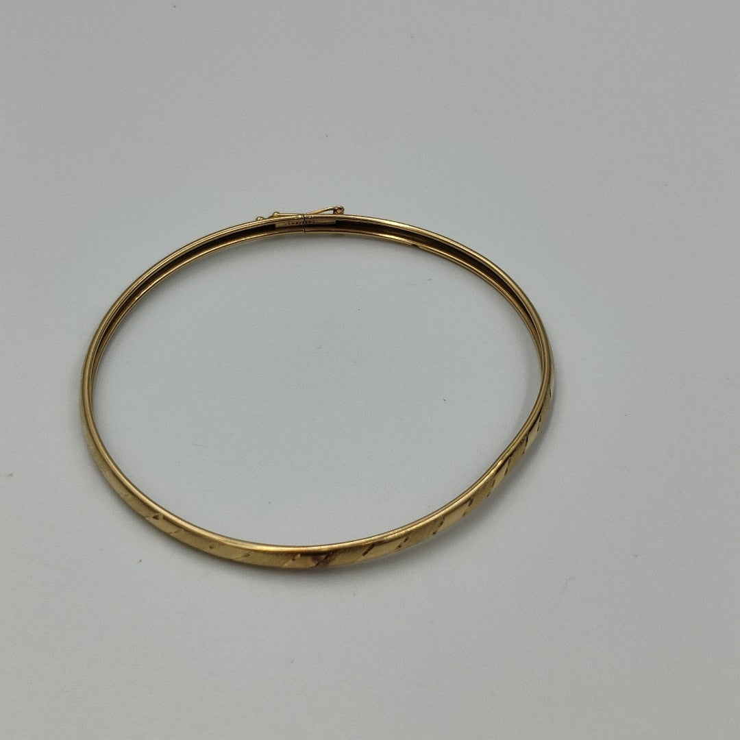 PULSERA RIGIDA ORO,ORO COMBINADO 14 K 5,80 GRMS (SEMINUEVO)