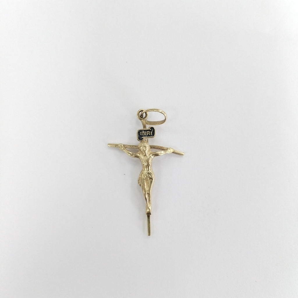 CRUCIFIJO ORO 10 K 1,60 GRMS (SEMINUEVO)
