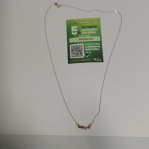 GARGANTILLA ORO 10 K 1,00 GRMS (SEMINUEVO)
