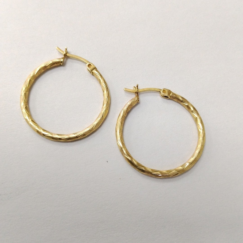 ARRACADAS PAR ORO 14 K 2,30 GRMS (SEMINUEVO)
