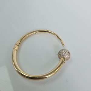 PULSERA RIGIDA ORO 14 K 15.5 GRMS (SEMINUEVO)