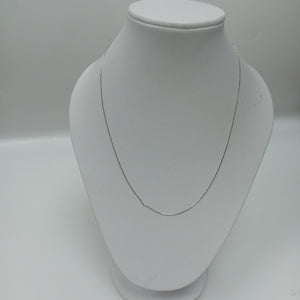 CADENA ORO BLANCO 10 K 1.7 GRMS (SEMINUEVO)