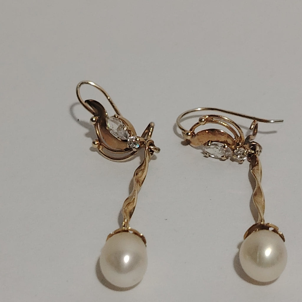 ARETES PAR ORO 10 K 1.9 GRMS (SEMINUEVO)