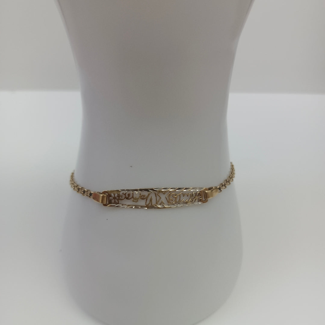 ESCLAVA ORO 10 K 2,40 GRMS (SEMINUEVO)