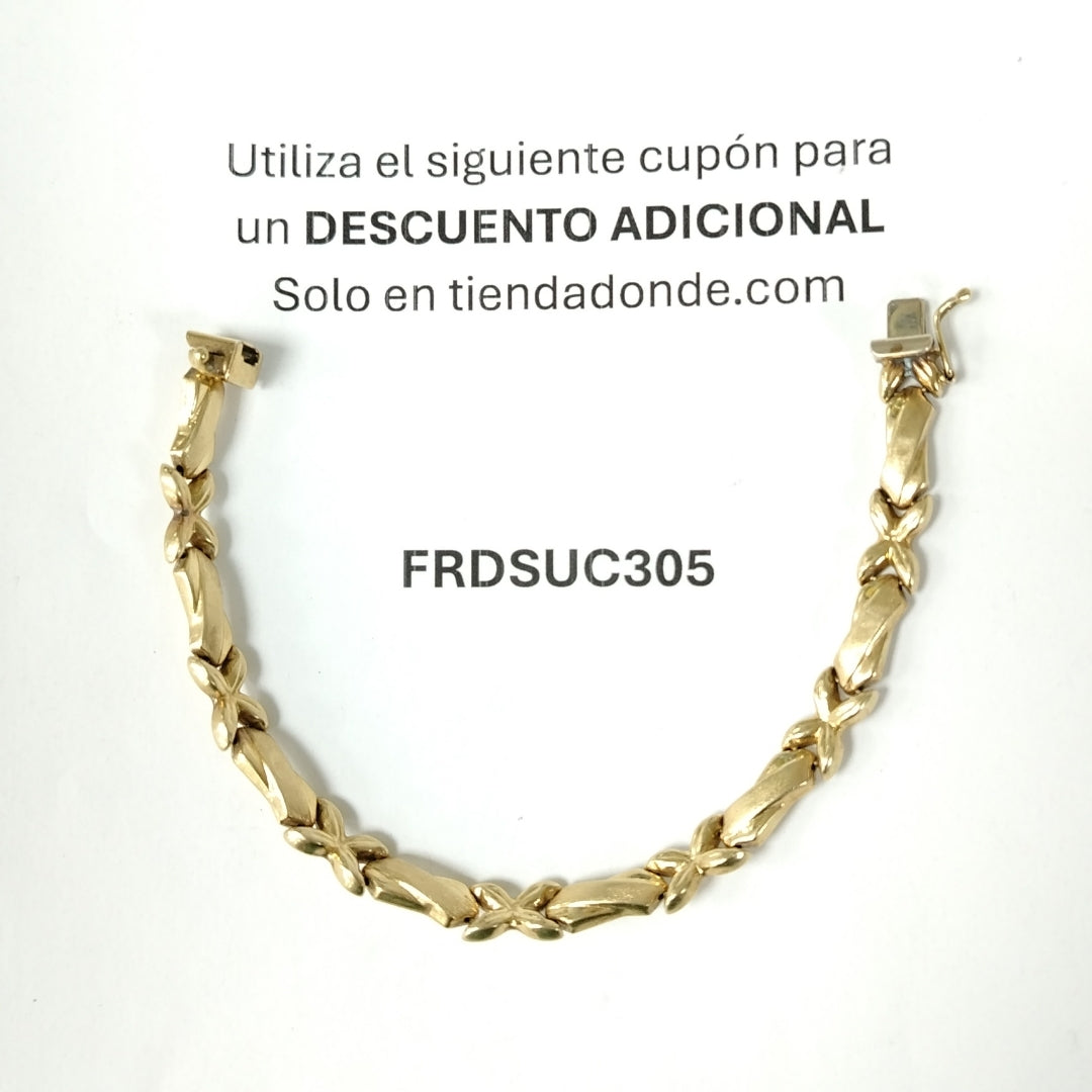 PULSERA ORO 14 K 9,90 GRMS (SEMINUEVO)
