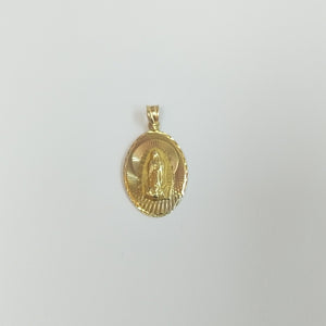 MEDALLA RELIGIOSA ORO COMBINADO 14 K 2.3 GRMS (SEMINUEVO)