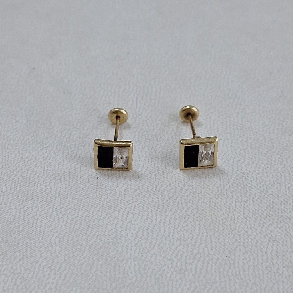ARETES PAR ORO 10 K 0,80 GRMS (SEMINUEVO)