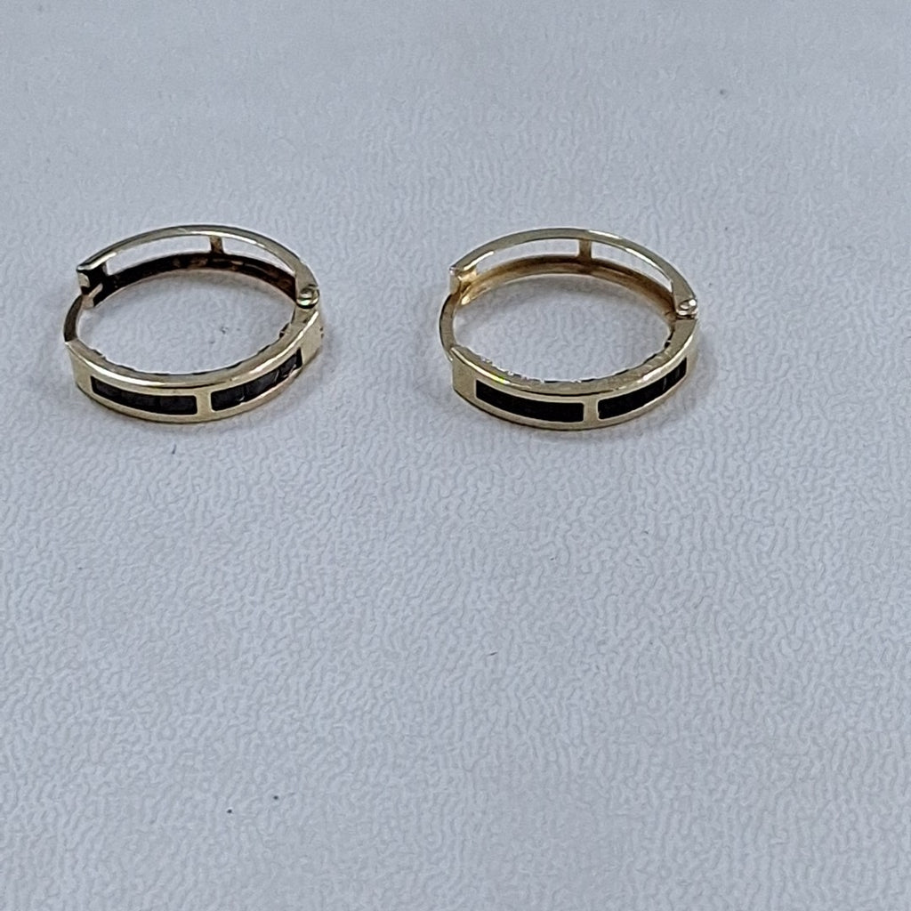 ARRACADAS PAR ORO 10 K 1.8 GRMS (SEMINUEVO)