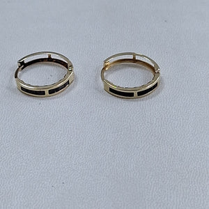 ARRACADAS PAR ORO 10 K 1.8 GRMS (SEMINUEVO)