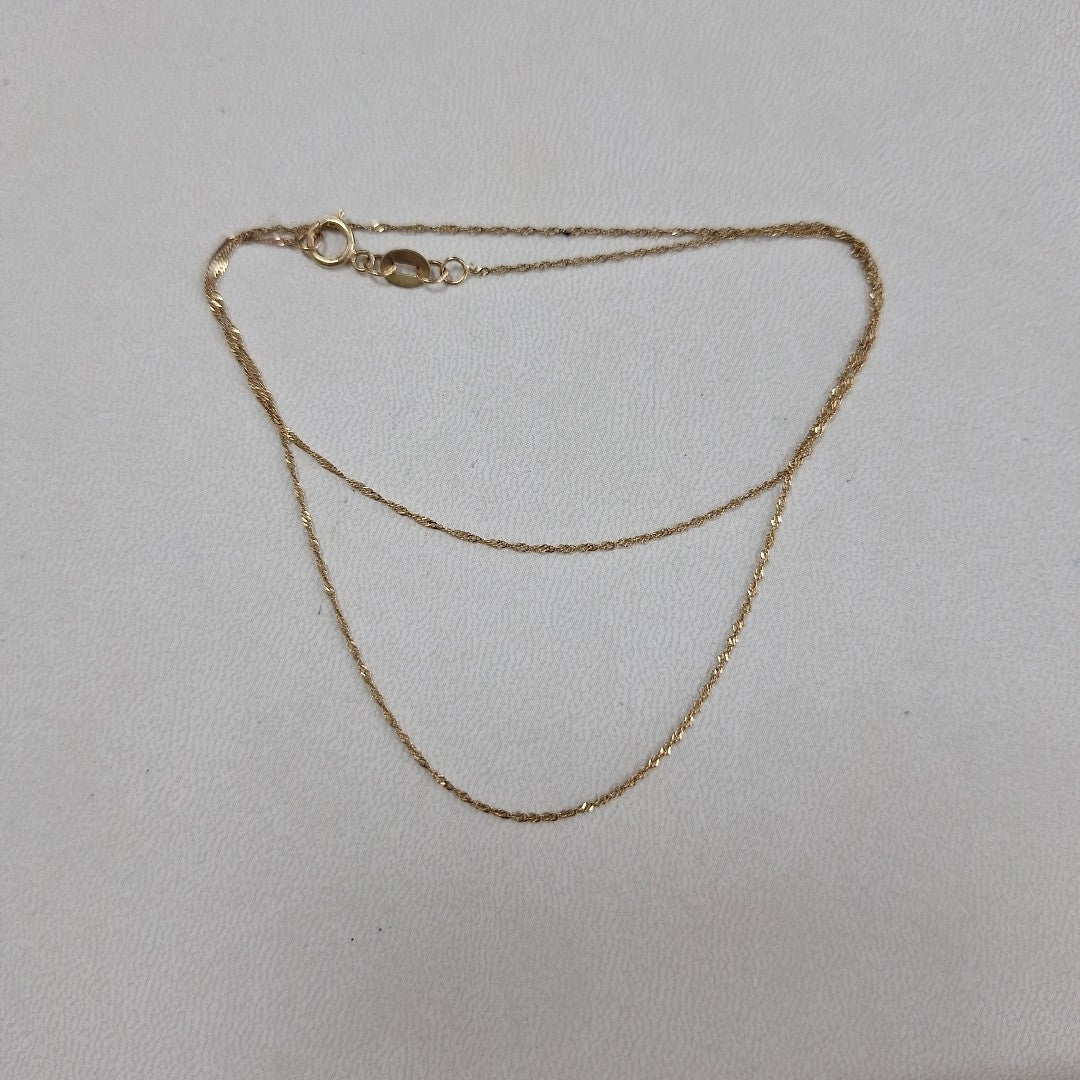 CADENA ORO 10 K 0.7 GRMS (SEMINUEVO)