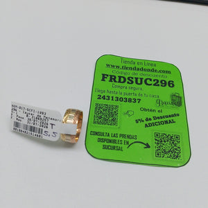ARGOLLA ORO 14 K 2,00 GRMS (SEMINUEVO)