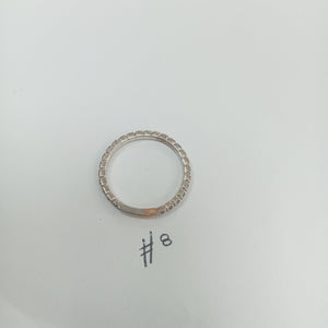 CHURUMBELA ORO BLANCO 14 K 1,60 GRMS (SEMINUEVO)