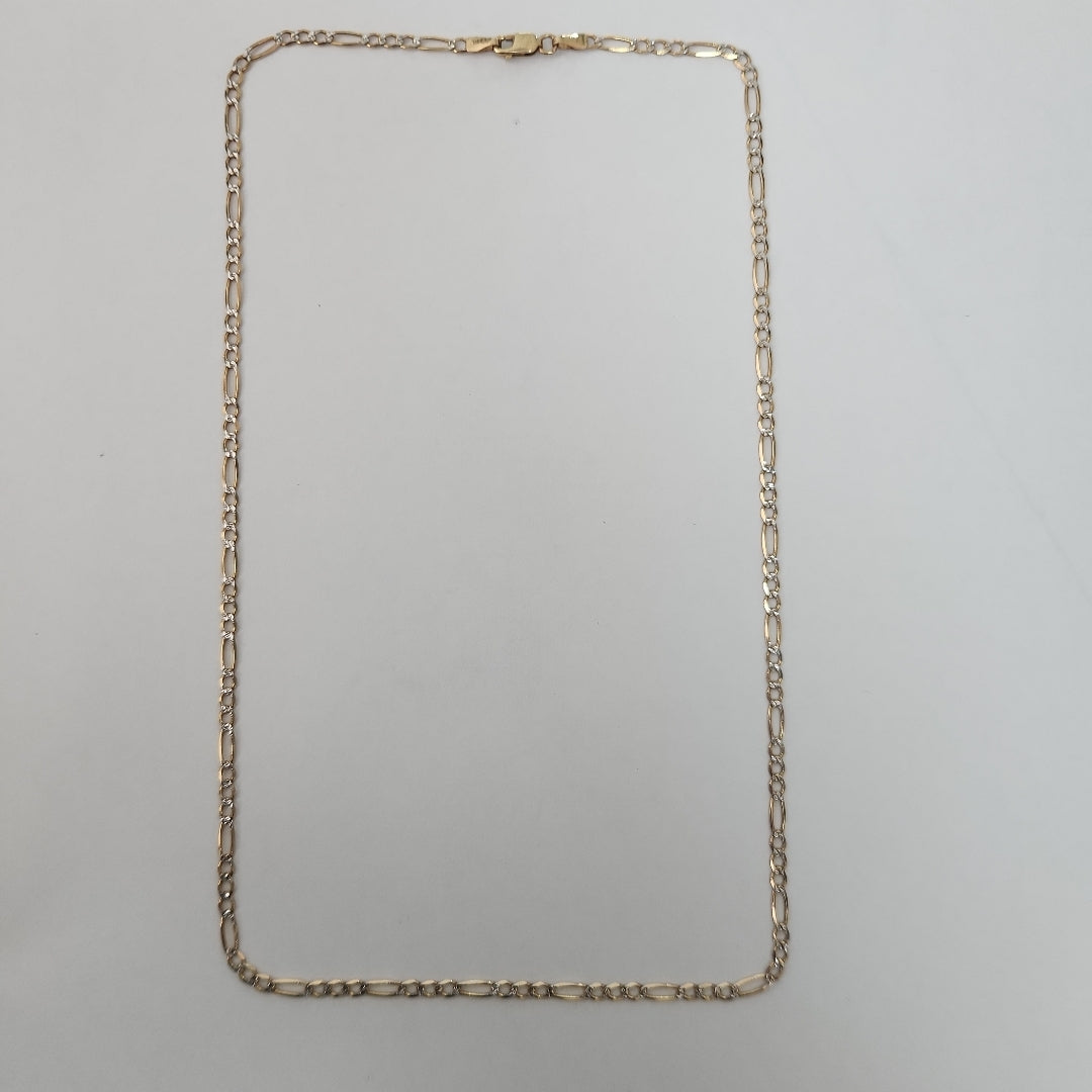CADENA ORO,RODIADO 14 K 3,90 GRMS (SEMINUEVO)