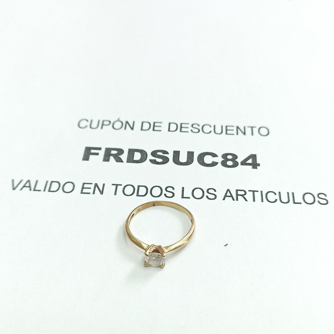 SOLITARIO ORO 10 K 1.2 GRMS (SEMINUEVO)