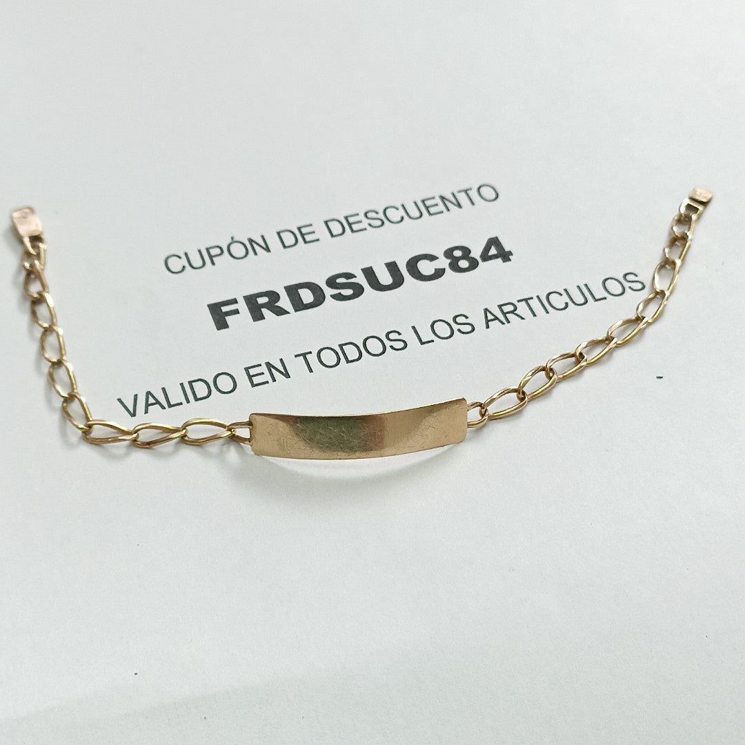 ESCLAVA ORO 10 K 4.3 GRMS (SEMINUEVO)