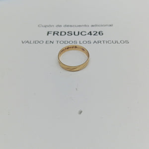 ANILLO ORO 10 K 1 GRMS (SEMINUEVO)