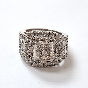 ANILLITO ORO BLANCO 14 K 11.6 GRMS (SEMINUEVO)