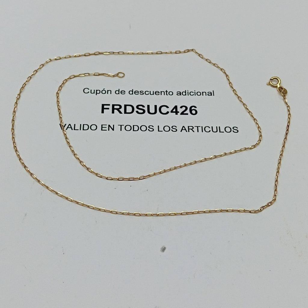 CADENA ORO 14 K 1.7 GRMS (SEMINUEVO)