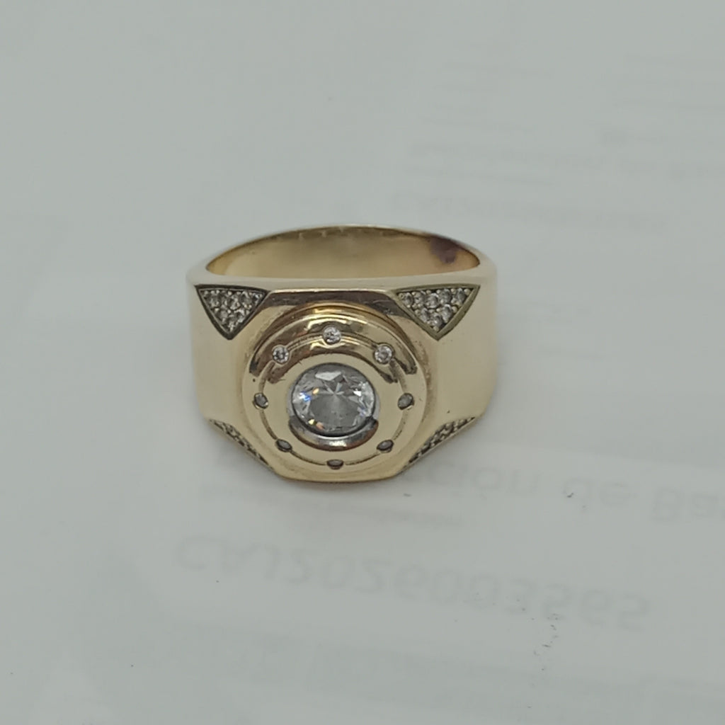 ANILLO ORO 10 K 8.6 GRMS (SEMINUEVO)