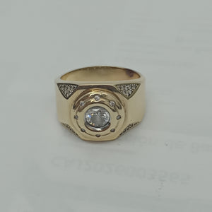 ANILLO ORO 10 K 8.6 GRMS (SEMINUEVO)