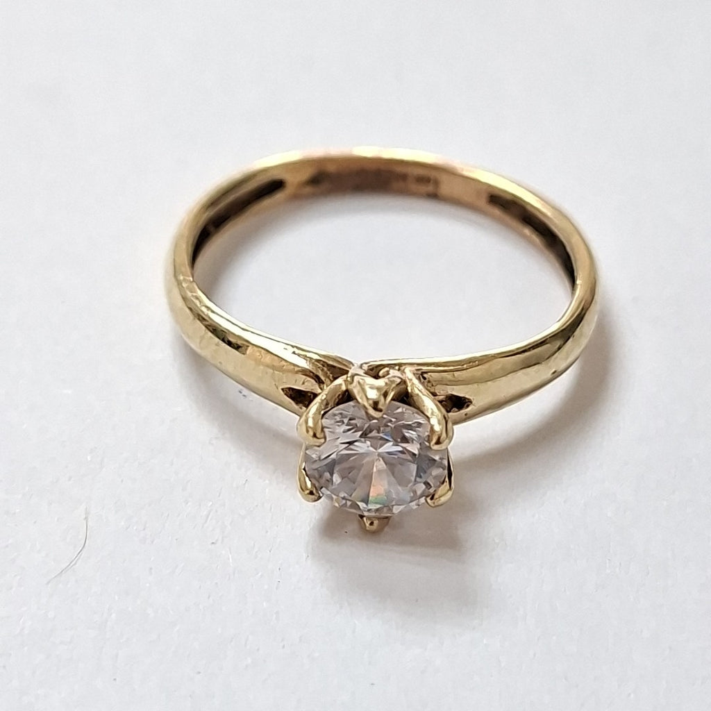 ANILLO ORO 10 K 2,10 GRMS (SEMINUEVO)