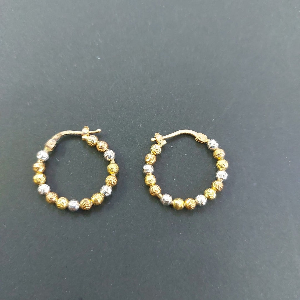 ARRACADAS PAR ORO 10 K 3.2 GRMS (SEMINUEVO)