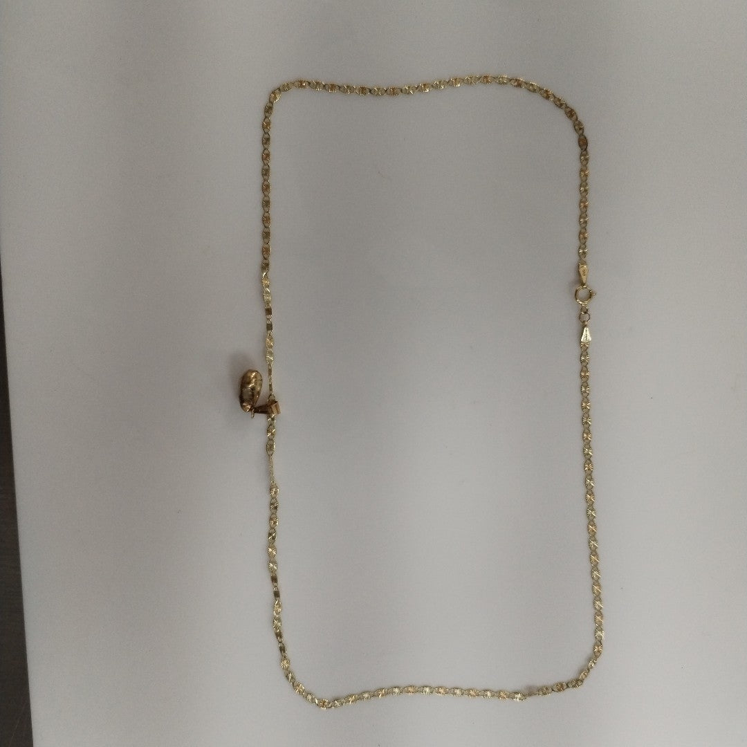 CADENA, DIJE ORO 10 K 3.1 GRMS (SEMINUEVO)