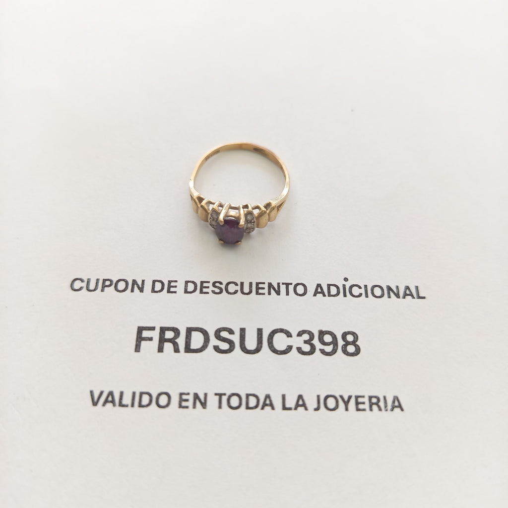 ANILLITO ORO 10 K 2.1 GRMS (SEMINUEVO)