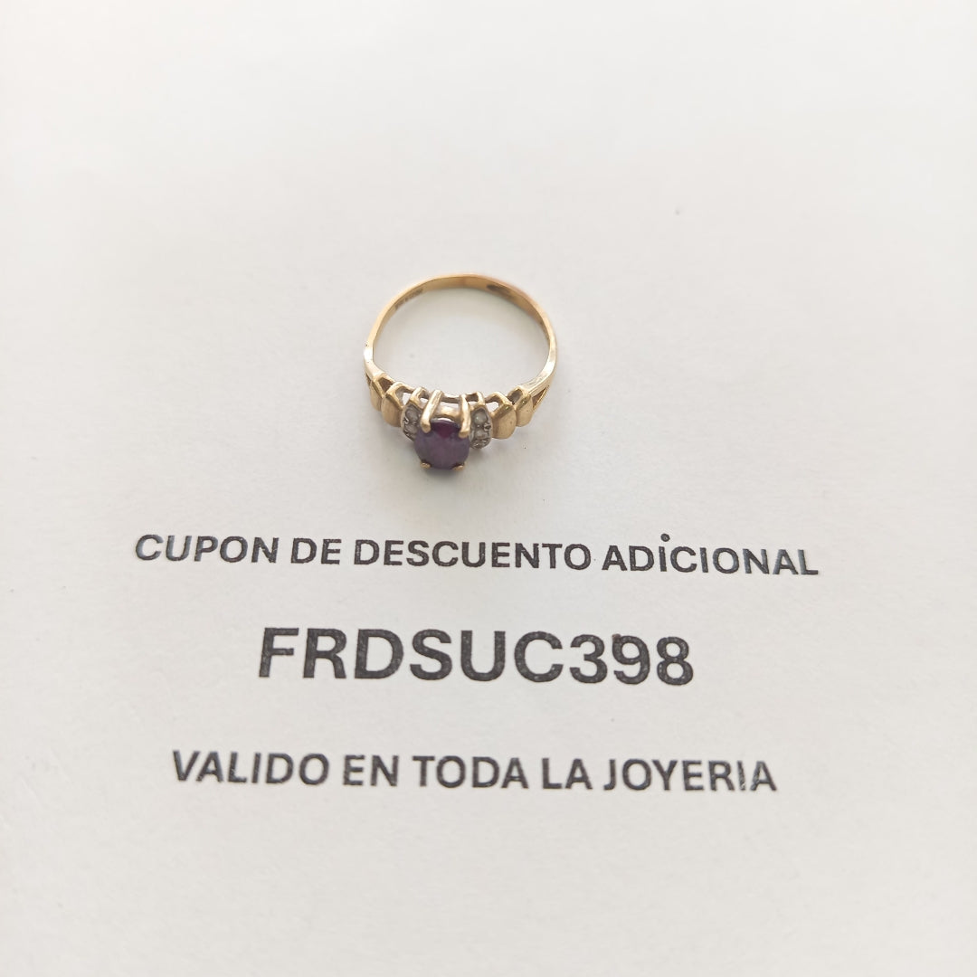 ANILLITO ORO 10 K 2.1 GRMS (SEMINUEVO)