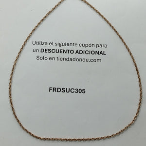 CADENA ORO 8 K 4,50 GRMS (SEMINUEVO)
