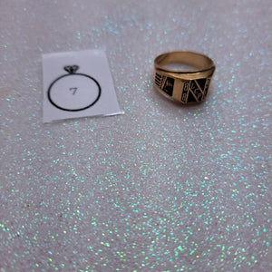 ANILLO ORO 14 K 8.4 GRMS (SEMINUEVO)