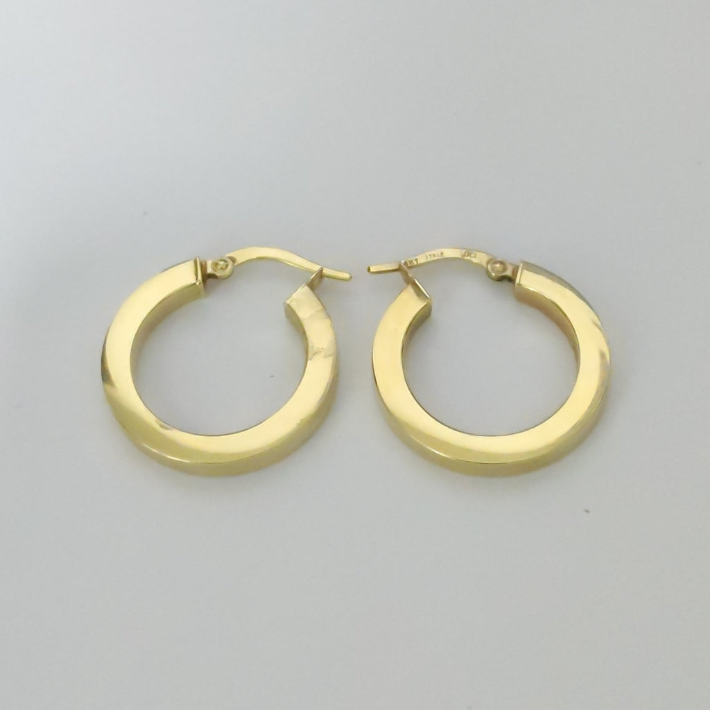 ARRACADAS PAR ORO 14 K 2 GRMS (SEMINUEVO)